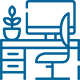 Office Desk Icon
