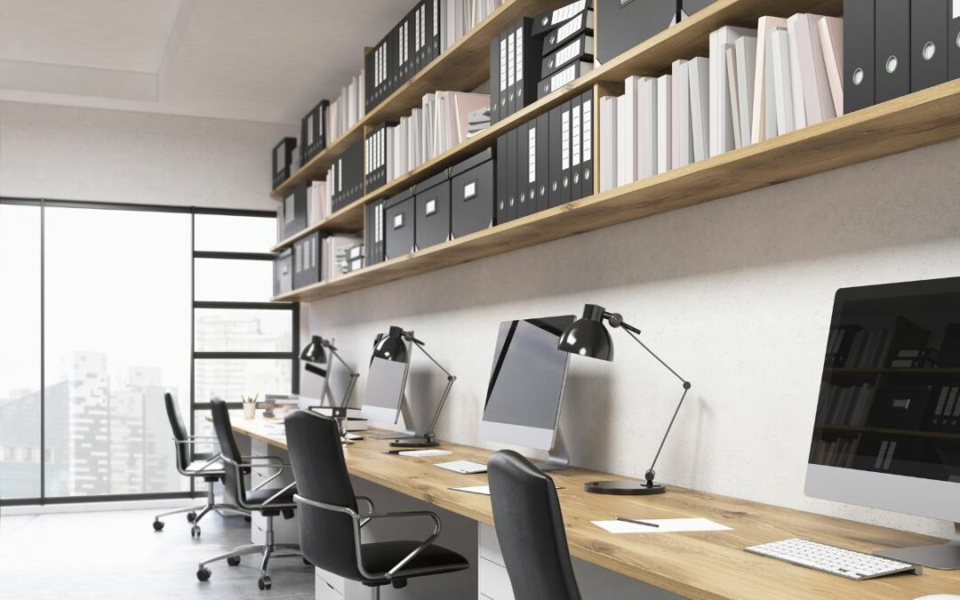 Office Shelves: Maximizing Small Spaces