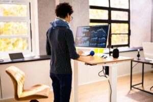 Ideal Desk Height Image