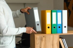 Office shelf functionality image