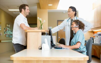 The Reception Desk Area: Creating a Welcoming and Professional Space