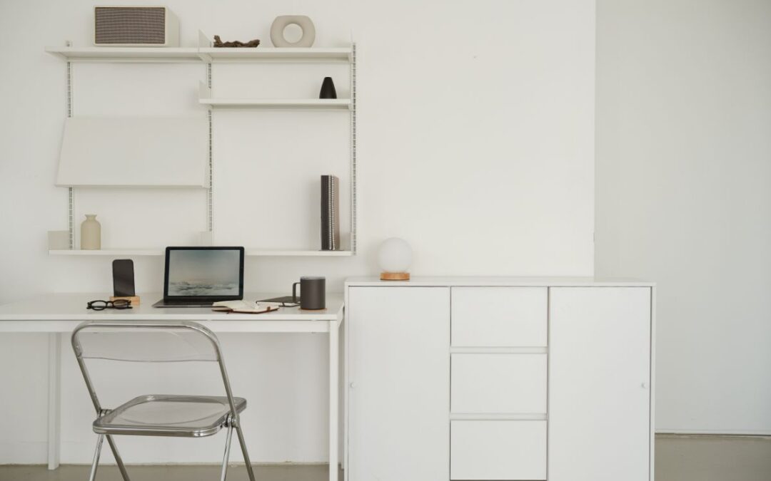 DIY Desk Shelves for Small Offices