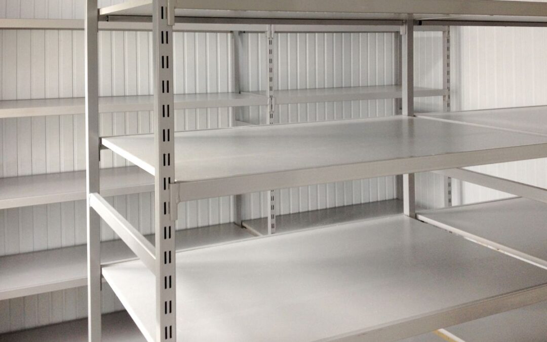 Maximize Office Organization with Metal Shelving