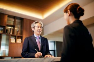 Reception desk quality on a budget image