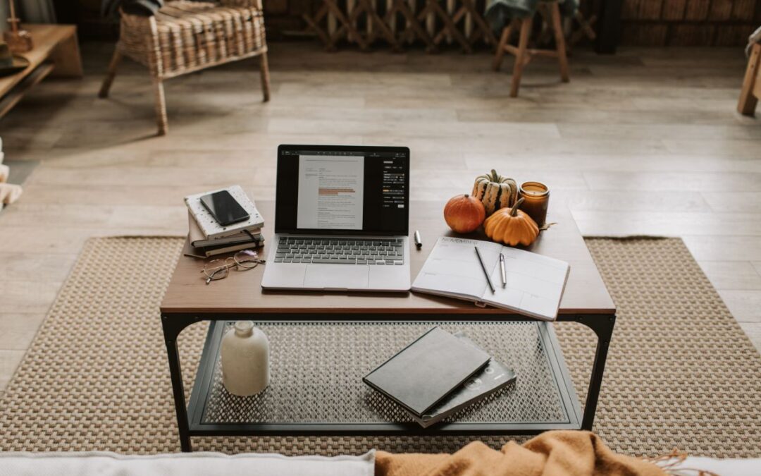 Desk in the Dining Room
