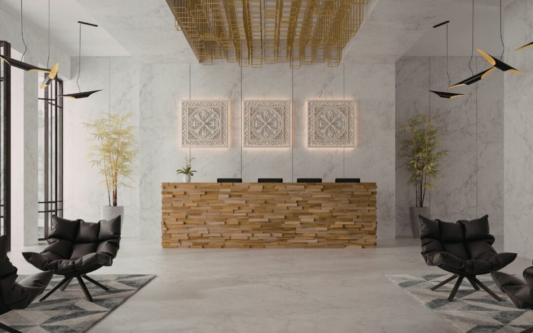 Front Office Decor Ideas Image