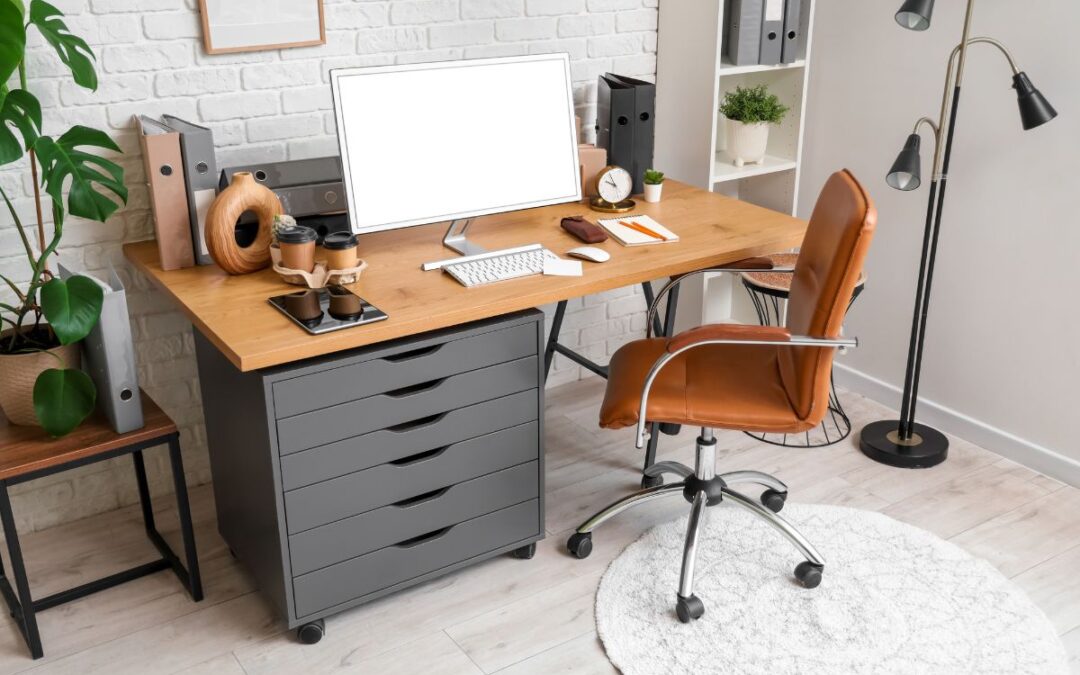 Desk with storage featured image